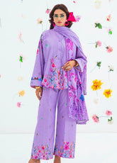 Coco Cords By Alzohaib Digital Printed Cambric 3 Piece Unstitched Suit AZ25CC CCC-01